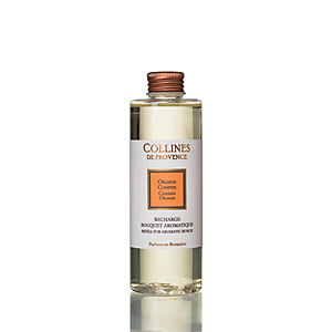 Refill per diffusore a bastoncini ai Fiori di Arancio Collines de Provence, 200 ml Refill per diffusore a bastoncini ai Fiori di Arancio Collines de Provence, 200 ml
