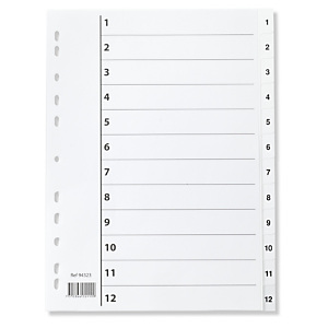Register av plast A4 Register av plast A4