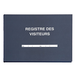 Registre spécialisé "Visiteurs" 21 x 29,7 cm 96 pages