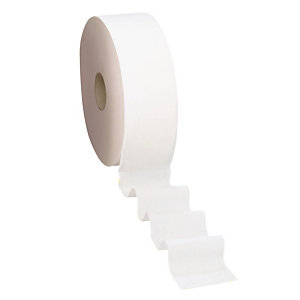 Renova Green - Papier toilette Mini Jumbo double épaisseur - Bobine 450 feuilles - Ouate gaufrée - B