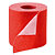 RENOVA Maxi Red, papier toilette couleur en maxi rouleaux, triple épaisseur, 180 feuilles, 6 coloris panachés (lot de 36) - 2