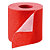 Renova Papier toilette couleur Maxi Red triple épaisseur – Maxi rouleau de 180 feuilles - 6 coloris panachés - Carton de 36 rouleaux - 2