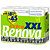 Renova Papier toilette Extra XXL double épaisseur - Maxi rouleau compact de 325 feuilles - Blanc - Carton de 18 rouleaux - 1