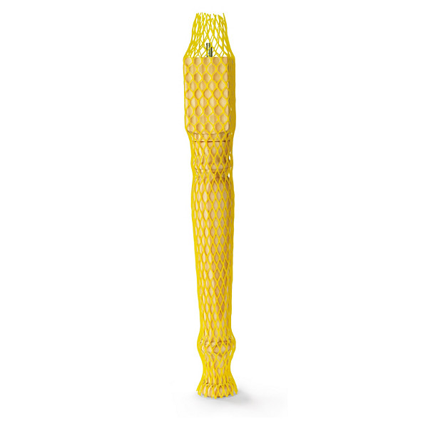 Rete tubolare in plastica gialla diametro 40-60mm lunghezza 150m - 1