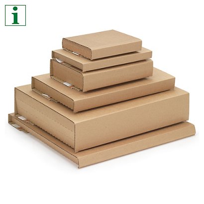 Returnable wraparound media boxes, for up to 3 CDs, 143 x 126 x 30mm - 1