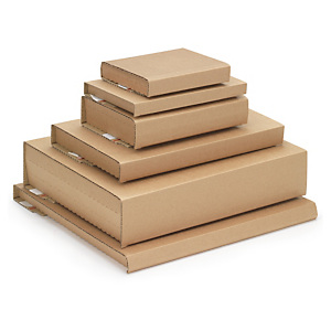 Returnable wraparound media boxes Returnable wraparound media boxes