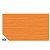 REX SADOCH Carta crespa - 50 x 250 cm - 48 gr/m2 - arancione 600 - Sadoch - conf.10 rotoli - 1