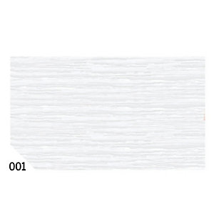 REX SADOCH Carta crespa - 50 x 250 cm - 48 gr/m2 - bianco 001  - conf. 10 rotoli