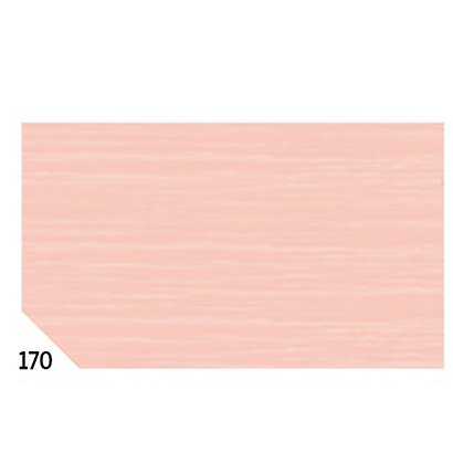 REX SADOCH Carta crespa - 50 x 250 cm - 48 gr/m2 - rosa 170  - conf.10 rotoli - 1