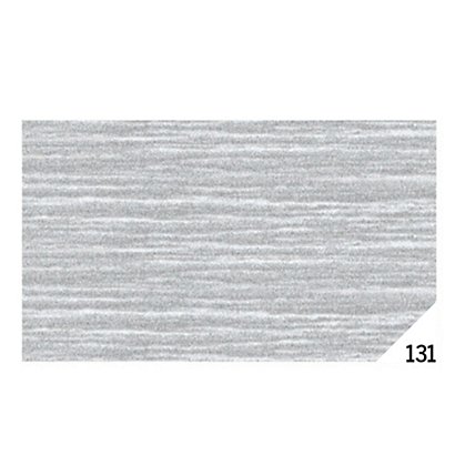 REX SADOCH Carta crespa - 50x150cm - argento metal 131  - conf.10 rotoli - 1