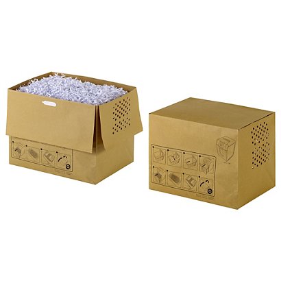 Rexel Bolsa de papel reciclables para residuos modelos Auto+ 250 y Auto+ 300 - 1