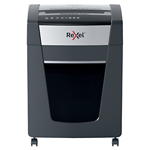 Rexel Destructeur de documents Momentum P420+ coupe croisée DIN P4 - 20 feuilles - Corbeille 30L - Noir Rexel Destructeur de documents Momentum P420+ coupe croisée DIN P4 - 20 feuilles - Corbeille 30L - Noir