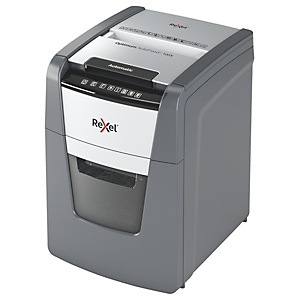 Rexel Destructeur de documents Optimum Auto+ 100X coupe croisée DIN P4 - 100 feuilles - corbeille 34L Rexel Destructeur de documents Optimum Auto+ 100X coupe croisée DIN P4 - 100 feuilles - corbeille 34L