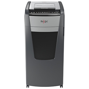 Rexel Destructeur de documents Optimum Auto+ 600M coupe micro DIN P5 - 600 feuilles - corbeille 110L Rexel Destructeur de documents Optimum Auto+ 600M coupe micro DIN P5 - 600 feuilles - corbeille 110L