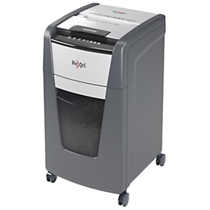 REXEL Distruggi documenti automatico a frammento Optimum Autofeed+ 225X, 225 fogli, Cestino 60 litri, Nero REXEL Distruggi documenti automatico a frammento Optimum Autofeed+ 225X, 225 fogli, Cestino 60 litri, Nero
