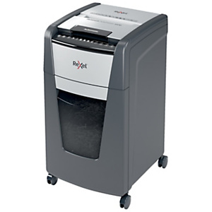 REXEL Distruggi documenti automatico a micro frammento Optimum Autofeed+ 300M, 300 fogli, Cestino 60 litri, Nero REXEL Distruggi documenti automatico a micro frammento Optimum Autofeed+ 300M, 300 fogli, Cestino 60 litri, Nero