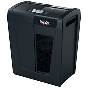 REXEL Distruggi documenti manuale taglio a frammento Secure X10, 10 fogli, Cestino 18 litri, Nero REXEL Distruggi documenti manuale taglio a frammento Secure X10, 10 fogli, Cestino 18 litri, Nero