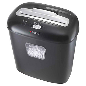 Rexel Duo Destructora de corte cruzado, 10 hojas, 17 l, destruye grapas, tarjetas de crédito, clips y CDs/DVDs Rexel Duo Destructora de corte cruzado, 10 hojas, 17 l, destruye grapas, tarjetas de crédito, clips y CDs/DVDs