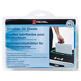 Rexel Hojas lubricantes para destructora Rexel Hojas lubricantes para destructora
