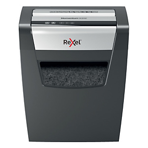 Rexel Momentum X312, Distruggi documenti taglio a frammenti, 12 fogli, 23 l, Distrugge graffette, punti metallici Rexel Momentum X312, Distruggi documenti taglio a frammenti, 12 fogli, 23 l, Distrugge graffette, punti metallici