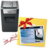 Rexel Offerta Distruggi documenti con taglio a frammenti Momentum X410SL + 12 fogli lubrificanti compresi nel prezzo Rexel Offerta Distruggi documenti con taglio a frammenti Momentum X410SL + 12 fogli lubrificanti compresi nel prezzo