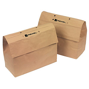 Rexel Pack de 20 sacs papier recyclé pour destructeur 300X/300M - 40 litres