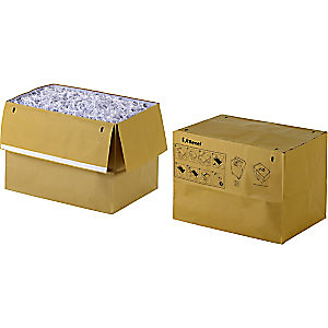 Rexel Sacs en papier recyclé pour destructeurs de documents 50L marron - Lot de 50 Rexel Sacs en papier recyclé pour destructeurs de documents 50L marron - Lot de 50