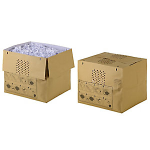 Rexel Sacs en papier recyclé pour destructeurs de documents Auto+ 600X/M, 80 l, marron Rexel Sacs en papier recyclé pour destructeurs de documents Auto+ 600X/M, 80 l, marron