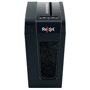 Rexel Secure X8-SL Destructora de corte en partículas, 6 hojas, 14 l, motor de bajo ruido, destruye grapas y clips