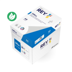 REY Papier A4 blanc Office - 80g - Boîte de 2500 feuilles REY Papier A4 blanc Office - 80g - Boîte de 2500 feuilles