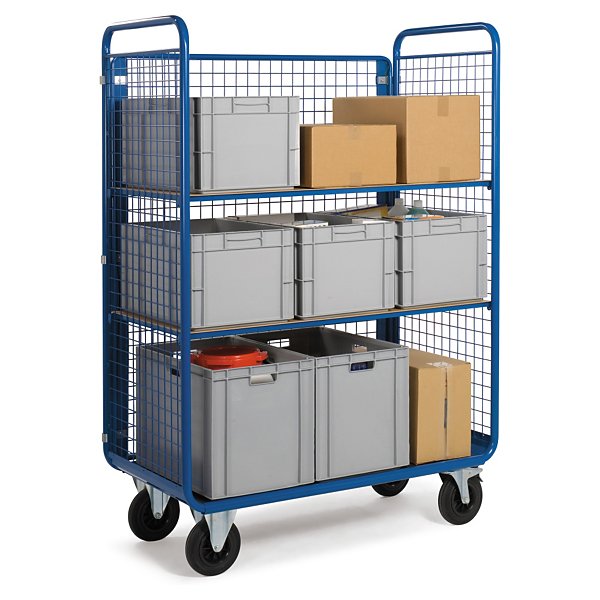 Ripiano addizionale per carrello con sponde alte multiuso - 2