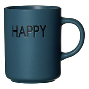 RITZENHOFF & BREKER Mug PETROL HAPPY, 390 ml