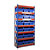Rivet racking bays with bins, shelf UDL 600 kg - 2