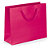 Dárková taška z matného papíru, 190 x 270 x 100 mm,  červená - 15