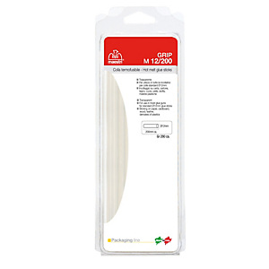 RO-MA Colla termofusibile M12/200 - diametro 12mm - lunghezza 20cm - 280gr - trasparente - Ro.Ma RO-MA Colla termofusibile M12/200 - diametro 12mm - lunghezza 20cm - 280gr - trasparente - Ro.Ma
