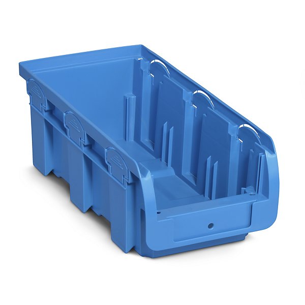 Rode voordelige magazijnbak in kunststof 215x102x75mm - 2