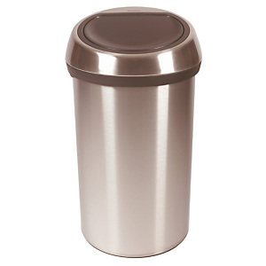 Roestvrij stalen vuilnisbak Touch Bin Brabantia 60 L Roestvrij stalen vuilnisbak Touch Bin Brabantia 60 L
