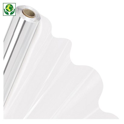Rollo de papel transparente 30% reciclado motivo neutro - 1