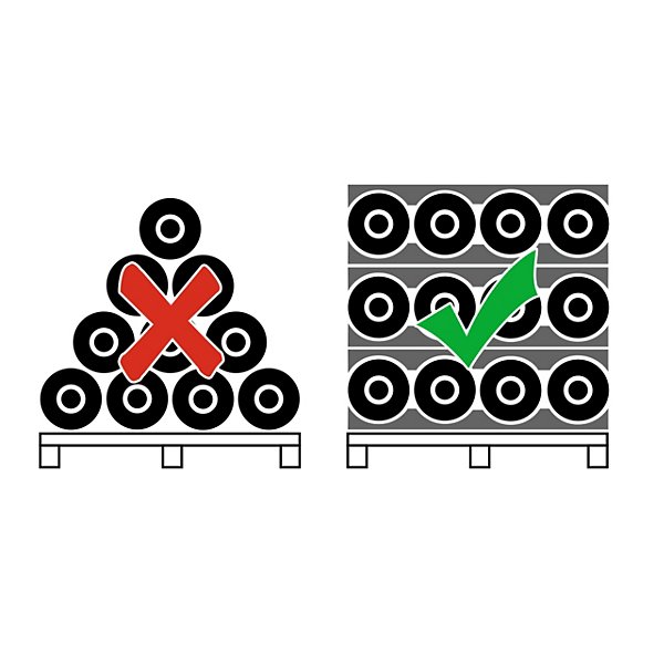 Rolstopper 1170x195x70 mm - 2