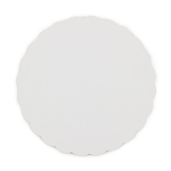 Rond pâtissier carton blanc - 2
