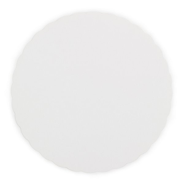 Rond pâtissier carton blanc - 3