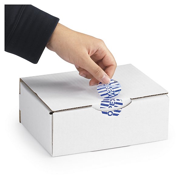 Rond veiligheidsetiket van papier RAJA - 4