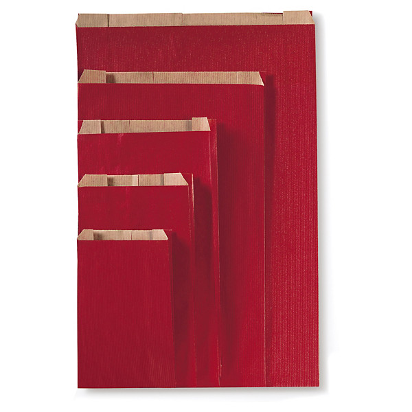 Rood geschenkzakje 12x4,5x19cm - 1
