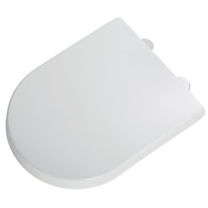 ROSSIGNOL Abattant wc thermoplastique + freins de chute - suave - blanc