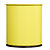 ROSSIGNOL Corbeille a papier papea - 15l - jaune soufre - 2