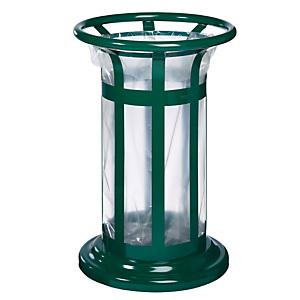 ROSSIGNOL Corbeille vigipirate a poser ou a fixer tulipe vigi - 60l - vert mousse ROSSIGNOL Corbeille vigipirate a poser ou a fixer tulipe vigi - 60l - vert mousse