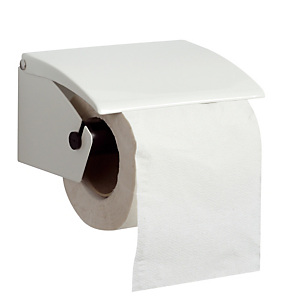 ROSSIGNOL Distributeur papier toilette Rossignol Blanka acier blanc ROSSIGNOL Distributeur papier toilette Rossignol Blanka acier blanc
