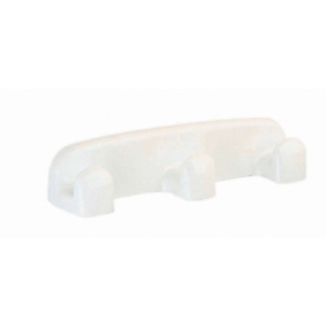 ROSSIGNOL Patère 3 têtes - sanipla - blanc ROSSIGNOL Patère 3 têtes - sanipla - blanc