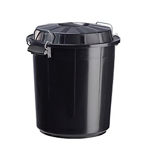 ROSSIGNOL Poubelle bazi 50l - noir ROSSIGNOL Poubelle bazi 50l - noir