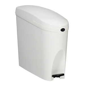 ROSSIGNOL Poubelle hygiene feminine plastique femina - 20l - blanc ROSSIGNOL Poubelle hygiene feminine plastique femina - 20l - blanc